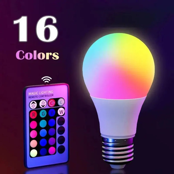 16 Colors RGB Bulb LED Multicolor Bulb E27 220V.