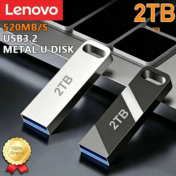 Lenovo Metal USB Adapter Flash Drive USB